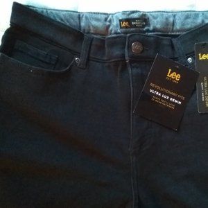 Lee Ultra Lux Denim Jeans, Black 14 Medium